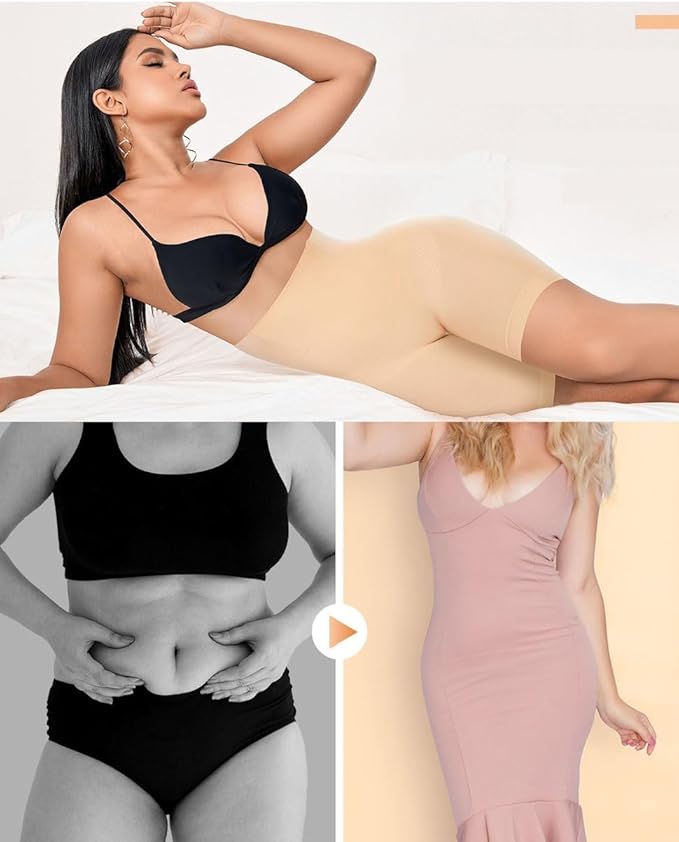 Women Tummy Control Shapewear High Waist Trainer Thigh Slimmer